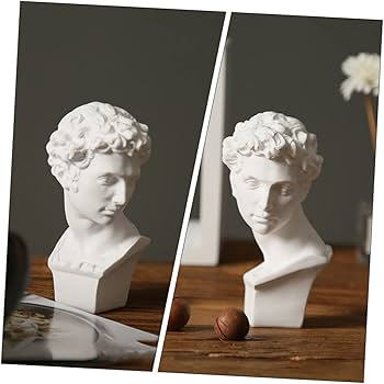 メディチ胸像　石膏像　トルソー　台座あり メディチ胸像 石膏像 トルソー 台座あり K-164 ジュリアーノ